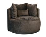 Fauteuil Ravi draaibaar - Loveseat - Antraciet, Ophalen of Verzenden, Nieuw