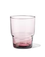 HEMA Waterglas 300ml glas bordeauxrood, Verzamelen, Verzenden, Nieuw