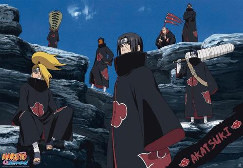 Poster Naruto Akatsuki 91,5x61cm, Verzamelen, Posters, Nieuw, A1 t/m A3, Verzenden
