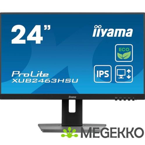 Iiyama ProLite XUB2463HSU-B1 24  Full HD ECO IPS Monitor, Computers en Software, Monitoren, Nieuw, Verzenden
