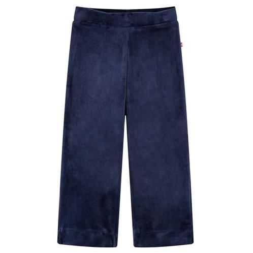 vidaXL Kinderbroek fluweel 128 donkerblauw, Kinderen en Baby's, Kinderkleding | Overige, Nieuw, Verzenden