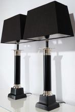 Set Grote Stijlvolle High-End Tafellampen - 73 cm - Jaren 90, Antiek en Kunst