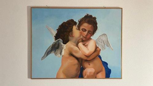 Michela Dossi (XX), After William-Adolphe Bouguereau - Amore, Antiek en Kunst, Kunst | Schilderijen | Klassiek