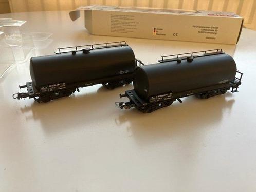 Piko H0 - 58033 - Modeltrein goederenwagon (2) - twee wagons, Hobby en Vrije tijd, Modeltreinen | H0