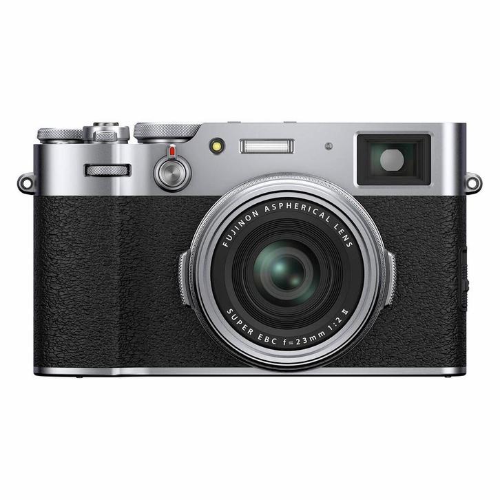 Fujifilm FinePix X100V compact camera Zilver - Tweedehands, Audio, Tv en Foto, Fotocamera's Digitaal, Compact, Gebruikt, Verzenden