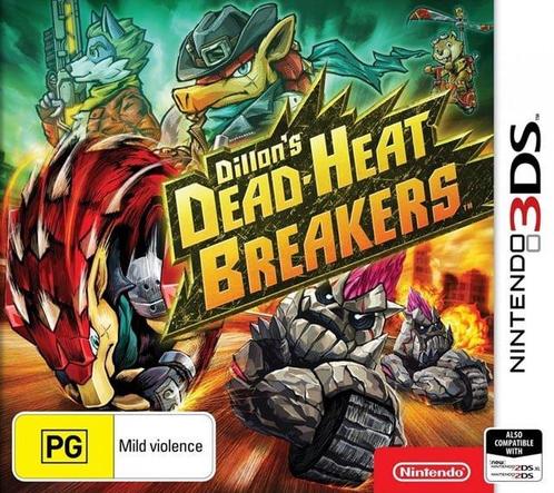 3DS Dillons Dead-Heat Breakers, Spelcomputers en Games, Games | Nintendo 2DS en 3DS, Zo goed als nieuw, Verzenden