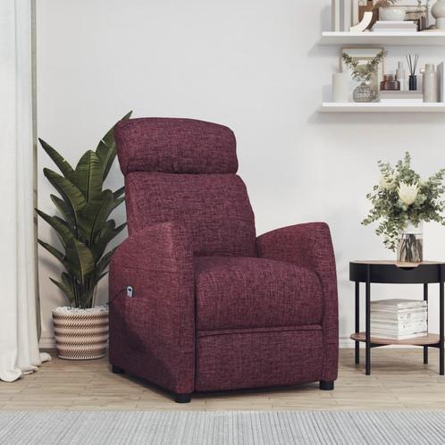 vidaXL Sta-op-stoel stof paars, Huis en Inrichting, Fauteuils, Nieuw, Verzenden