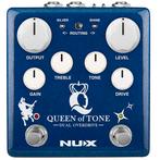 NUX NDO-6 Queen Of Tone dual overdrive effectpedaal, Muziek en Instrumenten, Effecten, Nieuw, Verzenden