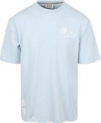 Scotch And Soda Slub Embroidery T-shirt Blue maat XL Heren, Scotch and Soda, Verzenden, Blauw, Maat 56/58 (XL)
