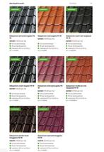 € 14,95 per m2 Gebakken dakpannen: FD 10 zwart mat verglaasd, Doe-het-zelf en Verbouw, Dakpannen en Dakbedekking, Steen of Klei