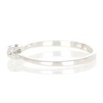 Zonder Minimumprijs - Ring - 12 kt. Witgoud Diamant, Sieraden, Tassen en Uiterlijk, Ringen, Nieuw