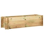 vidaXL Plantenbak 120 cm geïmpregneerd grenenhout, 100 cm of meer, Verzenden, Nieuw, Hout