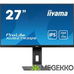 Iiyama Prolite XUB2793QS-B7 27  Quad HD 100Hz IPS Monitor, Computers en Software, Monitoren, Verzenden, Nieuw, Iiyama