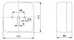 Jokon Achterlicht 390 Rem/ Knipper/ Kenteken Opbouw, Caravans en Kamperen, Nieuw