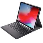 iPad Pro 12.9 (2018 / 2020 / 2021) toetsenbord hoes - zwart, Computers en Software, Tablet-hoezen, Nieuw, Verzenden