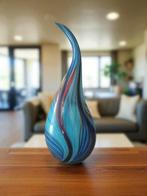 Vaas - glas - Vaas h cm 56 Murano, Antiek en Kunst