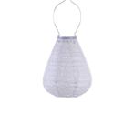 Solar Lampion - Paisley Silver - 20 cm (tuinverlichting), Tuin en Terras, Verzenden, Minder dan 50 watt, Overige typen, Nieuw