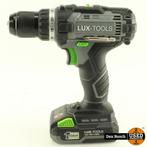 Lux Tools A-BS-20 Accuboormachine met 20V 2.0Ah Accu en, Doe-het-zelf en Verbouw, Gereedschap | Boormachines, Ophalen of Verzenden