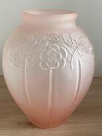 Vaas - Glas, geblazen gegoten glas - Grand vase Art Déco, Antiek en Kunst, Kunst | Designobjecten