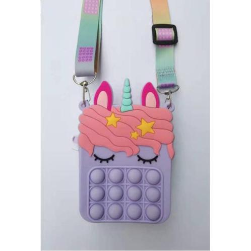 Pop It Portemonnee - Fidget Anti Stress Speelgoed Bubble Toy, Sieraden, Tassen en Uiterlijk, Portemonnees, Nieuw, Verzenden