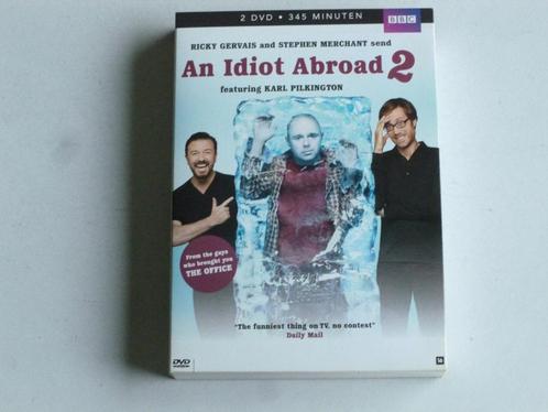 An Idiot Abroad 2 - Ricky Gervais (2 DVD), Cd's en Dvd's, Dvd's | Cabaret en Sketches, Zo goed als nieuw, Verzenden