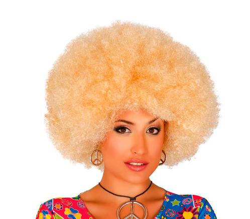 Blonde Afro, Hobby en Vrije tijd, Feestartikelen, Nieuw, Verzenden