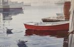 Gene Klebe (1907-2009) - Red boat