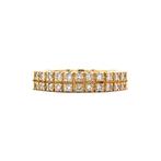 Gouden ring met diamant 18 karaat, Sieraden, Tassen en Uiterlijk, Ringen, Verzenden, Zo goed als nieuw, Wit, Goud