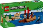 LEGO Minecraft 21259 De piratenschipreis, Nieuw, Verzenden
