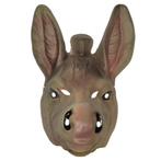 Plastic carnaval/verkleed ezel dieren masker voor volwasse.., Hobby en Vrije tijd, Feestartikelen, Ophalen of Verzenden, Nieuw