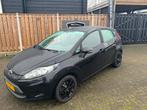 Ford Fiësta 1.25 44KW 5DR 2012 Zwart, Auto's, Ford, Euro 5, Stof, Gebruikt, Zwart