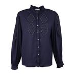 Antik Batik • donkerblauwe blouse Ayo • L, Kleding | Dames, Nieuw, Blauw, Maat 42/44 (L), Antik Batik