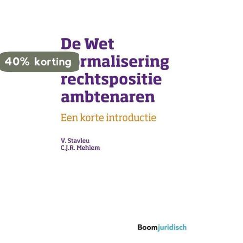 Korte introducties -  De Wet normalisering rechtspositie, Boeken, Wetenschap, Zo goed als nieuw, Verzenden