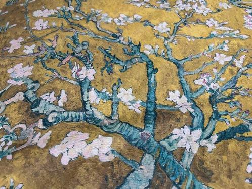 Golden Bloom - Hoge kwaliteit 100% katoenen stof -, Antiek en Kunst, Antiek | Kleden en Textiel