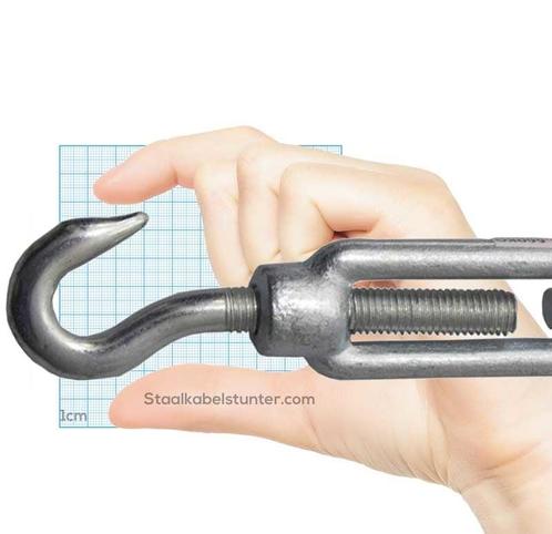 Draadspanner haak en oog M20 - Makkelijk staalkabel spannen, Doe-het-zelf en Verbouw, IJzerwaren en Bevestigingsmiddelen, Verzenden