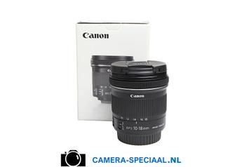Canon EF-S 10-18mm IS STM groothoeklens met 1 jaar garantie