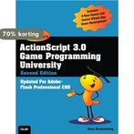 Actionscript 3.0 Game Programming University 9780789747327, Boeken, Verzenden, Gelezen, Gary Rosenzweig