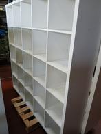 IKEA Kallax open kast, 25-vaks, wit 182 x 39 x 182 cm, Ophalen, Nieuw