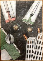 Michele Falanga (1865-1937) - Aeropittura futurista