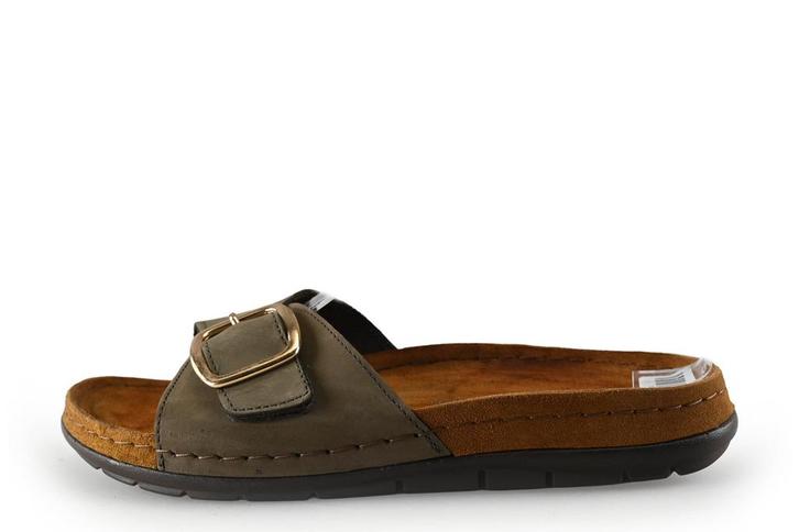 Rohde Slippers in maat 39 Groen | 10% korting, Kleding | Dames, Schoenen, Groen, Zo goed als nieuw, Slippers, Verzenden