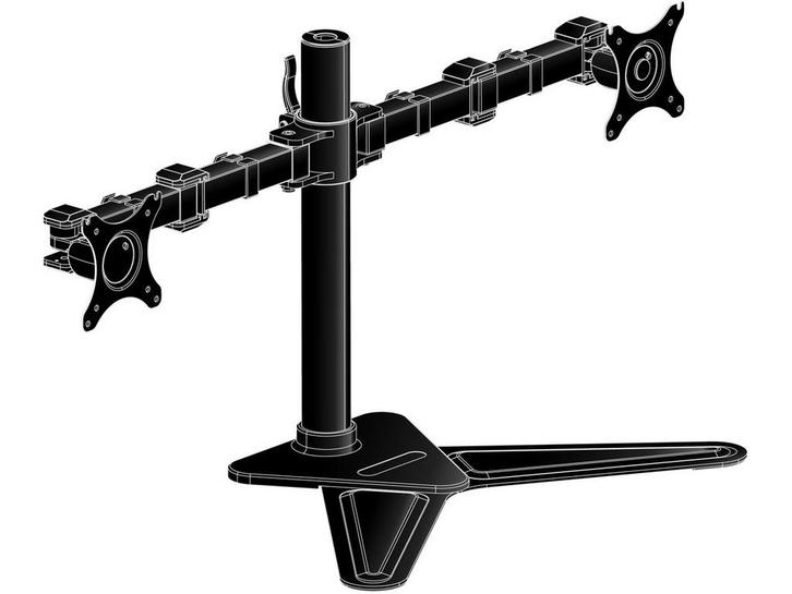 Iiyama DS1002D-B1 - Dubbele bureausteun - Verstelbare hoogte, Huis en Inrichting, Woonaccessoires | Overige, Zo goed als nieuw