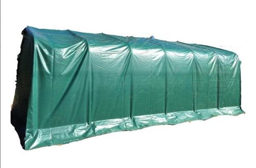 CARPORT 2,40 X 3,60M PVC GROEN (2,4x3,6 meter) (Partytenten), Tuin en Terras, Partytenten, Partytent, Nieuw, 2 meter of meer, Verzenden