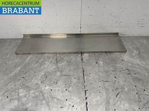 RVS Wandschap schap 120 x 30 cm Horeca, Zakelijke goederen, Horeca | Keukenapparatuur, Gebruikt, Ophalen of Verzenden