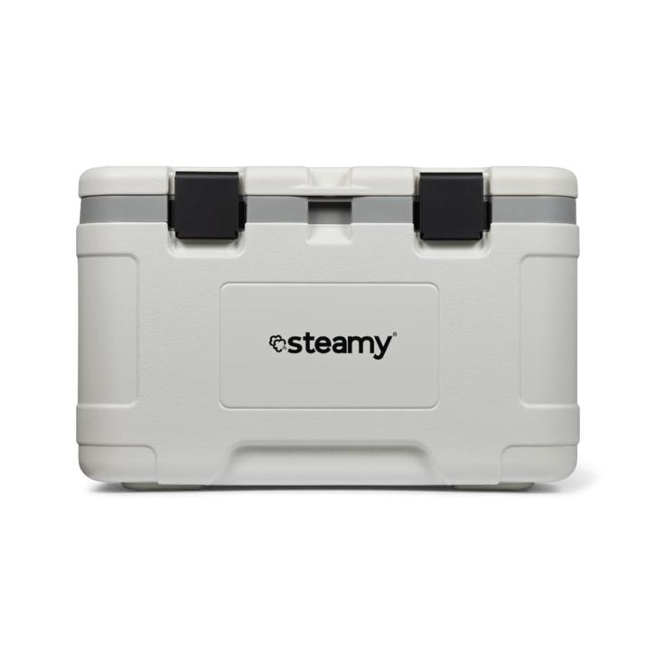 Steamy Marine 50 (50 Liter) Koelbox Wit + 2x koelelement..., Caravans en Kamperen, Koelboxen, Koelbox, Nieuw, Koelelement, Verzenden