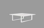 Flow Emerald aluminium loungetafel 90 x 90 cm wit |, Tuin en Terras, Tuinsets en Loungesets, Ophalen of Verzenden, Nieuw