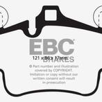 EBC 07-08 Porsche 911 (997) (Cast Iron Rotor only) 3.6, Ophalen of Verzenden, Nieuw