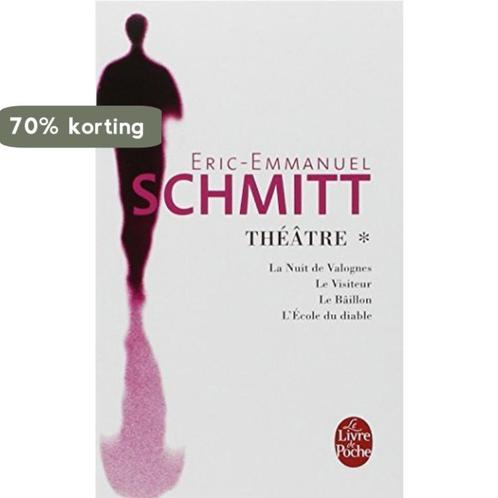 Théâtre vol.1 9782253153962 Eric-Emmanuel Schmitt, Boeken, Overige Boeken, Gelezen, Verzenden