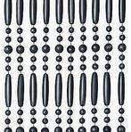 Vliegengordijn Perla Transparant in 90x220cm en 100x240cm, Nieuw