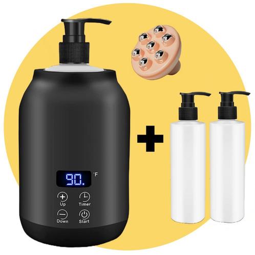 Bolusso Massage Olie Verwarmer – 2 Dispensers - Massage tool, Sport en Fitness, Massageproducten, Apparaat, Nieuw, Verzenden
