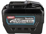 Makita BL4080F - XGT 40V Max Li-Ion accu - 8,0Ah met LED, Verzenden, Zo goed als nieuw